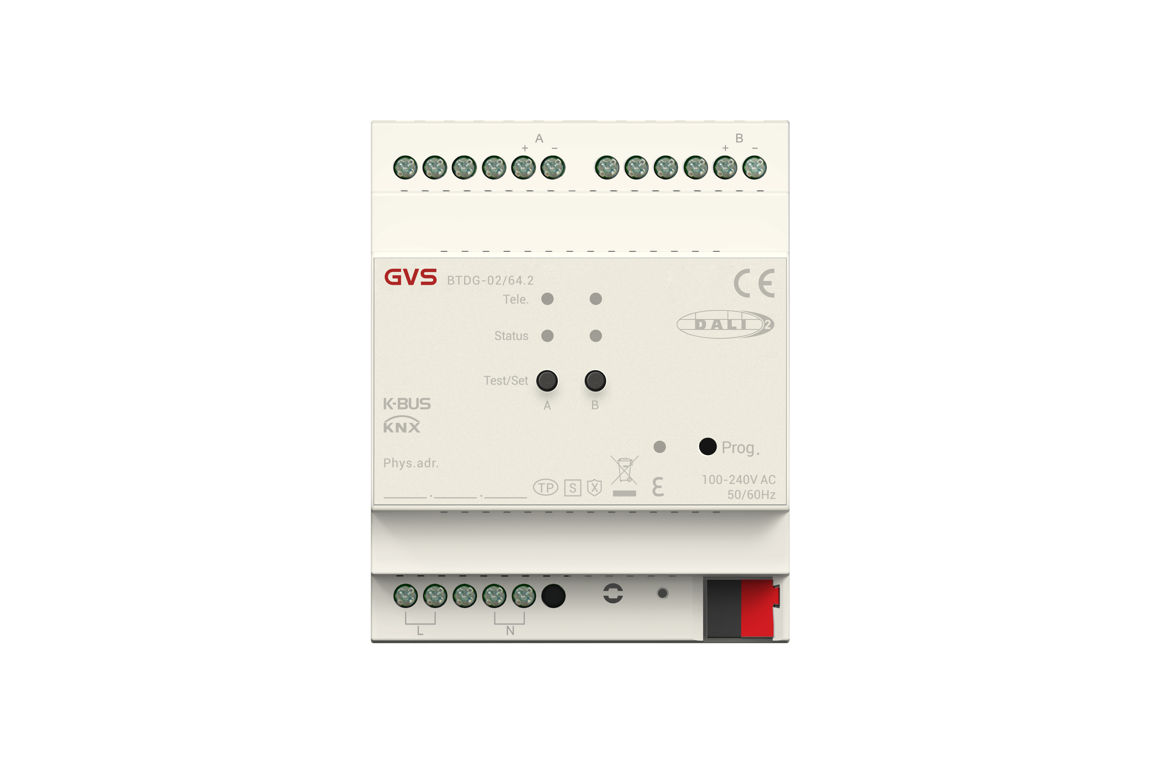 1/2 路 KNX-DALI-2 網(wǎng)關(guān)
